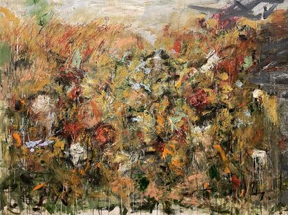 Love Like A Forest Fire  - a Paint Artowrk by Lloyd  Tabing 